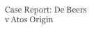 Case Report: De Beers v Atos Origin